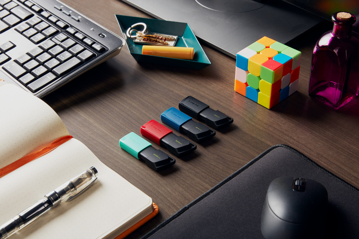 Pendrive Kingston DataTraveler Exodia M 128 GB czarno-czerwony (DTXM/128 GB) - obraz 9