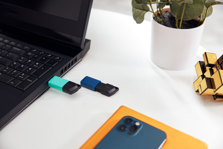 Pendrive Kingston DataTraveler Exodia M 128 GB czarno-czerwony (DTXM/128 GB) - obraz 14