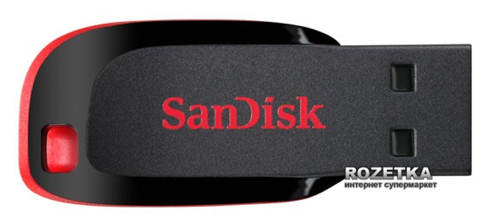 Pendrive SanDisk Cruzer Blade 64 GB (SDCZ50-064G-B35) - obraz 2