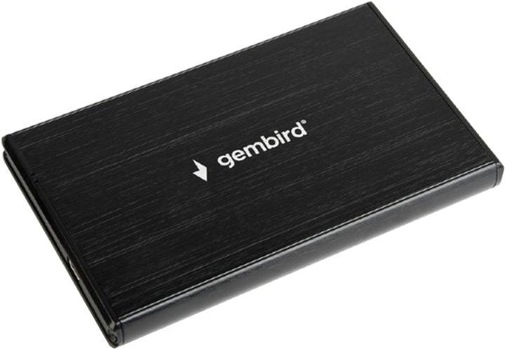 Зовнішня кишеня Gembird для HDD 2.5" SATA USB 3.0 Black (EE2-U3S-3) - зображення 1