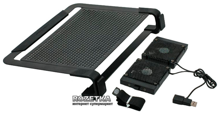 Podstawka pod laptopa Cooler Master NotePal U2 Plus Czarna (R9-NBC-U2PK-GP) - obraz 5
