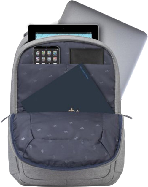 Рюкзак для ноутбука RIVACASE 7760 15.6" Grey (7760 (Grey)) - зображення 7