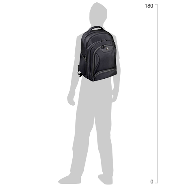 Рюкзак для ноутбука PORT Designs Manhattan 15.6-17" Black (170226) - зображення 17