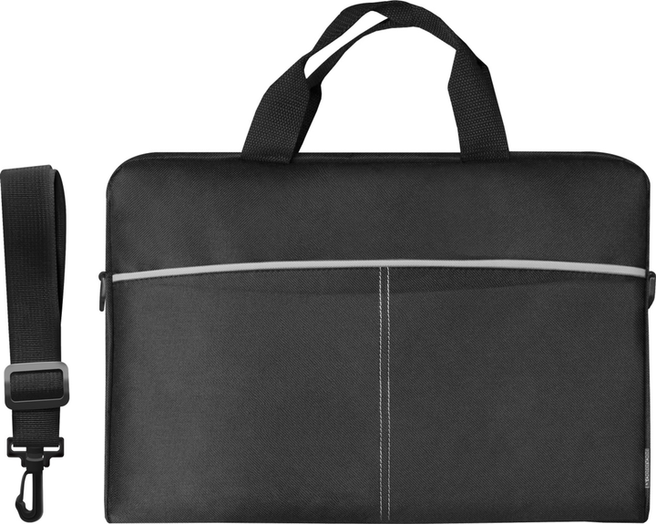 Torba na laptopa Defender Lite 15,6" Czarny/Szary (26086BG) - obraz 3