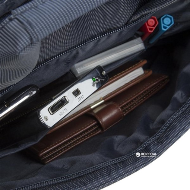 Torba na laptopa RivaCase 8221 13,3" niebieski (8221 (niebieski)) - obraz 6