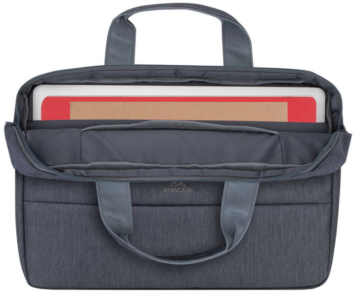 Torba na laptopa RivaCase 7522 Dark Grey 14" (7522 (Dark Grey)) - obraz 12