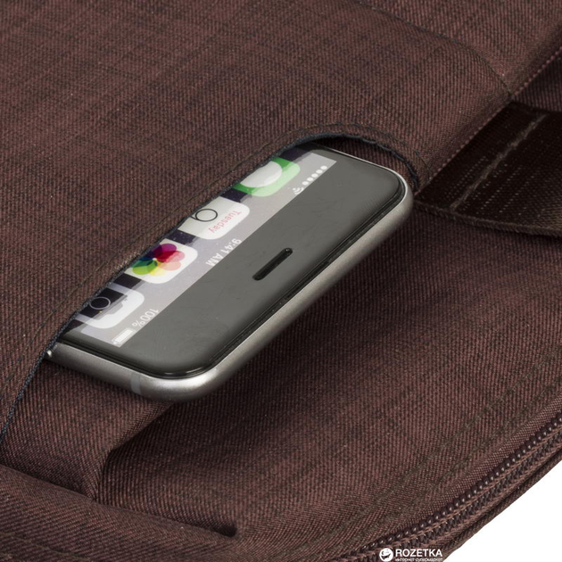 Torba na laptopa RIVACASE 8335 15.6" brązowa (8335 (brązowa)) - obraz 6