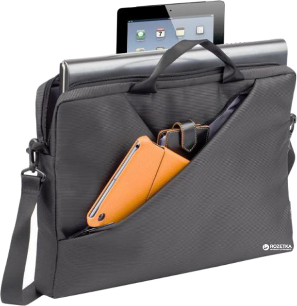 Torba na laptopa RivaCase 8730 15,6" szara (8730 (szara)) - obraz 2