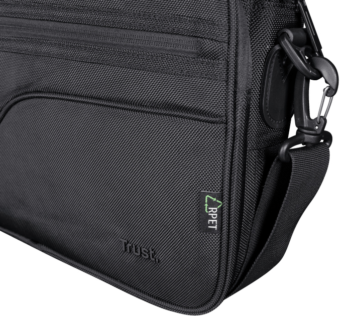 Torba na laptopa Trust Sydney ECO 17,3" Czarna (TR24399) - obraz 6