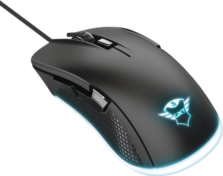 Mysz Trust GXT 922 YBAR USB Czarna (TR24309) - obraz 3