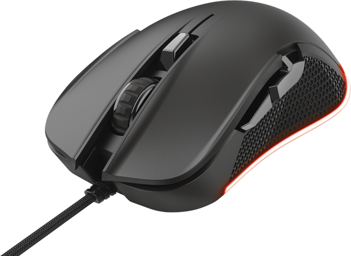Mysz Trust GXT 922 YBAR USB Czarna (TR24309) - obraz 4