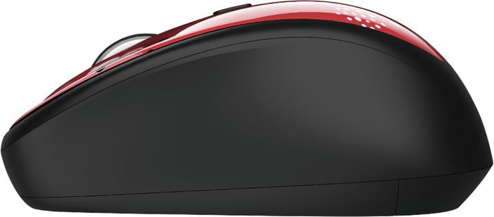 Mysz Trust Yvi Wireless Czarno-Czerwona (TR24440) - obraz 3