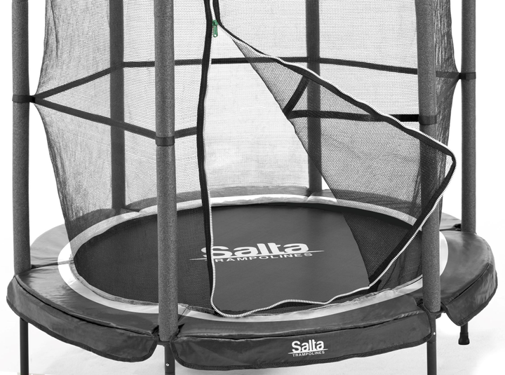 Батут Salta Junior trampoline круглий 140 см Black (5426A) - зображення 2