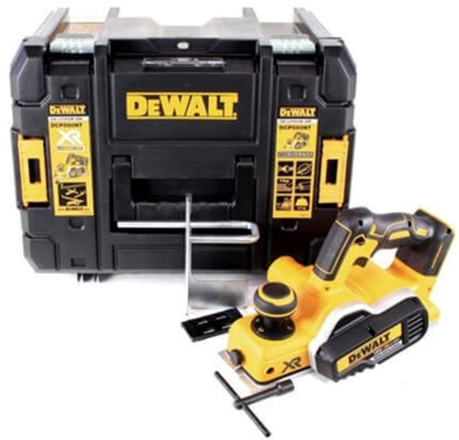 Електрорубанок DeWALT DCP580N без акумулятора та зарядного пристрою - зображення 5