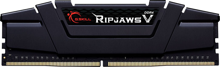 RAM G.Skill DDR4-4400 16384MB PC4-35200 (Kit of 2x8192) Ripjaws V Black (F4-4400C18D-16GVKC) - obraz 3