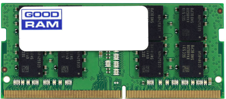 Оперативна пам'ять Goodram SODIMM DDR4-2666 4096MB PC4-21300 (GR2666S464L19S/4G) - зображення 1
