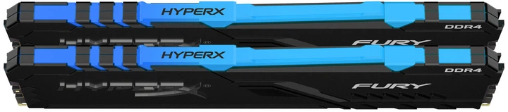 Pamięć HyperX DDR4-3000 32768MB PC4-24000 (zestaw 2x16384) Fury RGB czarna (HX430C15FB3AK2/32) - obraz 3