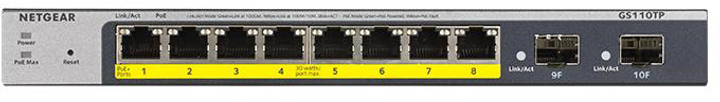 Przełącznik Netgear GS110TPv3 (GS110TP-300EUS) - obraz 1