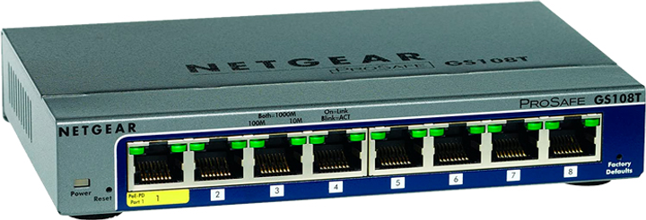 Przełącznik Netgear GS108T (GS108T-300PES) - obraz 2