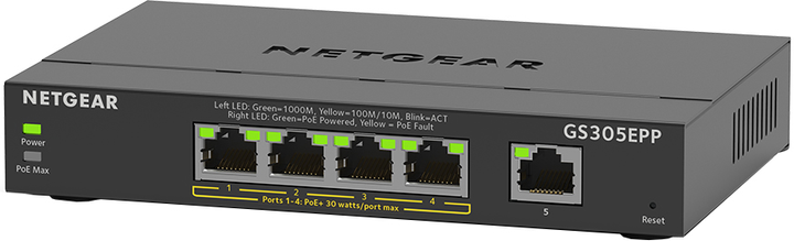 Przełącznik Netgear GS305EPP (GS305EPP-100PES) - obraz 1
