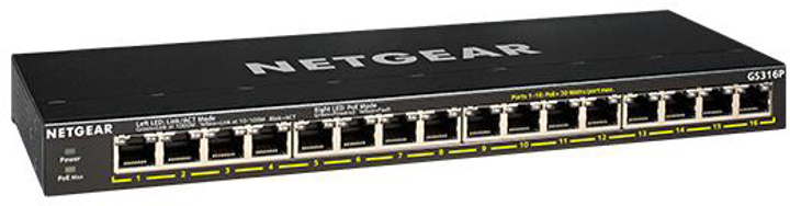 Przełącznik Netgear GS316P (GS316P-100EUS) - obraz 1