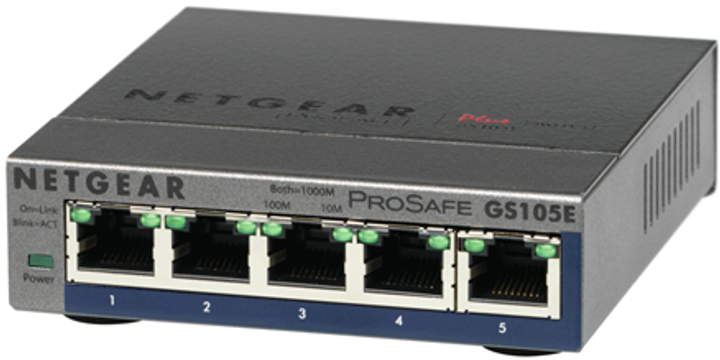 Przełącznik Netgear GS105E (GS105E-200PES) - obraz 2