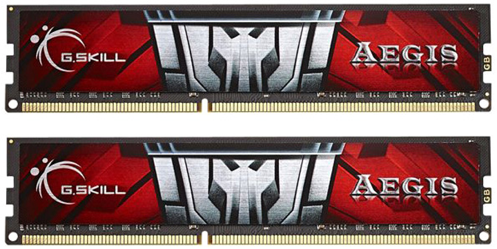 RAM G.Skill DDR3-1600 2x4 GB PC3-12800 (zestaw 2x4096) Aegis (F3-1600C11D-8GIS) - obraz 1