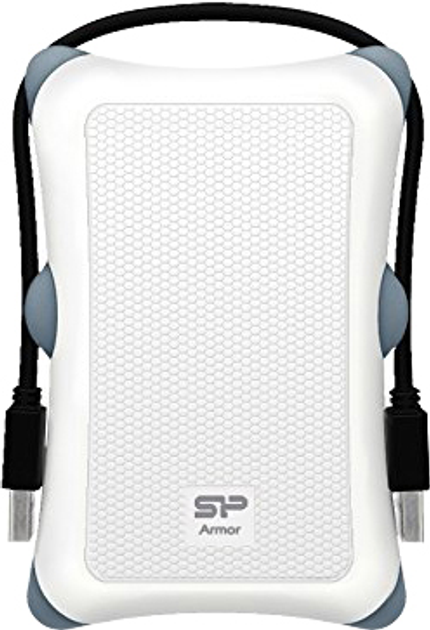 Зовнішня кишеня Silicon Power Armor A30 для HDD 2.5" USB 3.0 White (SP000HSPHDA30S3W) - зображення 1