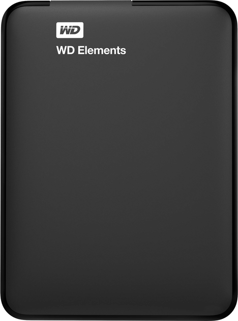 Dysk Twardy Western Digital Elements 1 TB WDBUZG0010BBK-WESN 2.5 USB 3.0 Zewnętrzny Czarny - obraz 1