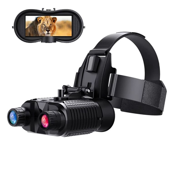 Окуляри нічного бачення ПНБ з відео/фото записом та кріпленням на голову Dsoon NV8160, на акумуляторі (100950) - зображення 1