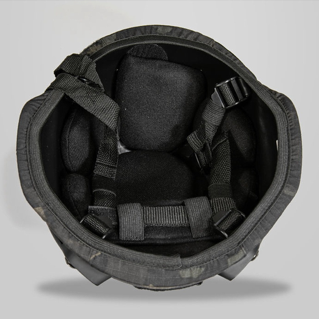 Захисний чохол Кавер на шолом ACH MICH 2000 з вухами, Чорний (C21-01-09) (15097) - зображення 2
