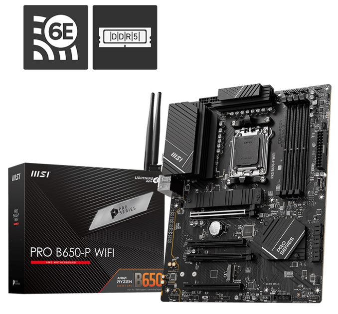Материнская плата MSI Pro B650-P WIFI Socket AM5 – фото, отзывы ...