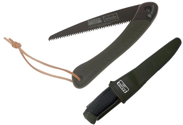 Ножівка складна Bahco 396-LAP 230 мм + ніж Bahco 220 мм (LAP-KNIFE)