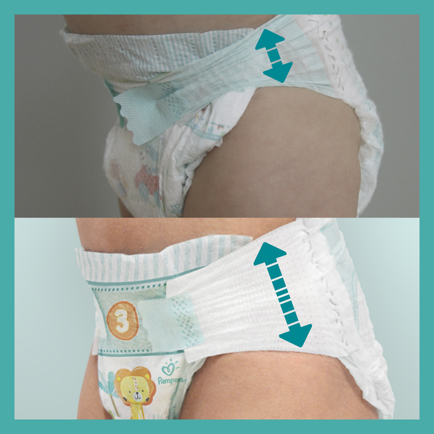 Підгузки Pampers Active Baby Розмір 3 (Midi) 6-10 кг 208 шт (8001090910745) - зображення 4
