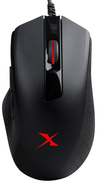 Mysz A4Tech Bloody X5 Max USB czarny (4711421948623) - obraz 1