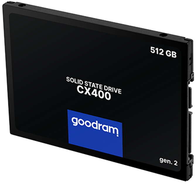 Dysk SSD Goodram CX400 Gen.2 512GB 2.5" SATAIII 3D NAND TLC (SSDPR-CX400-512-G2) - obraz 2