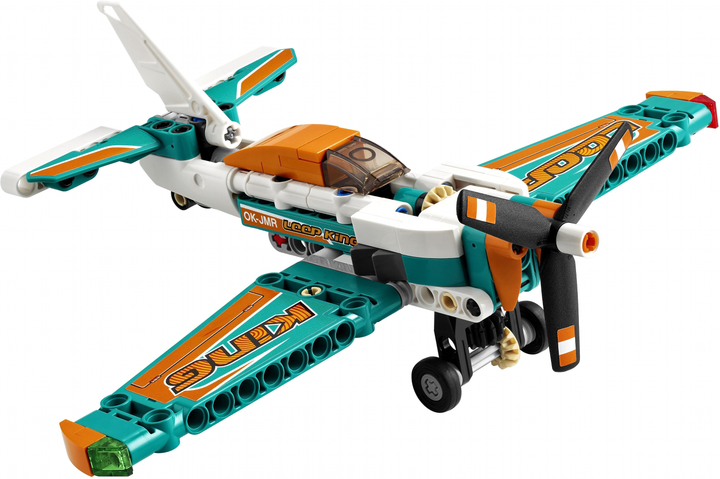 Zestaw klocków LEGO Technic Samolot wyścigowy 154 elementy (42117) - obraz 2