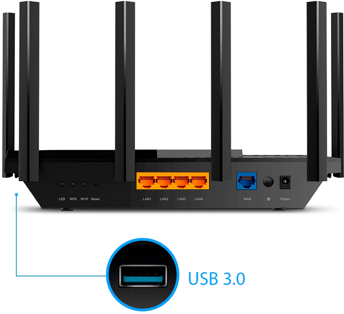 Маршрутизатор TP-LINK Archer AX73 - зображення 3