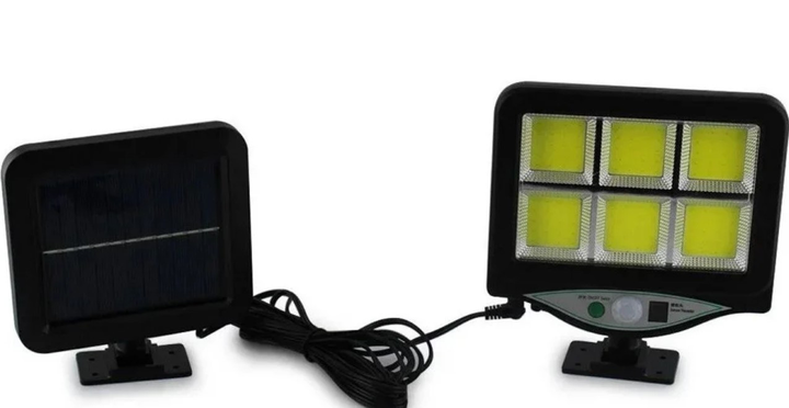 Solar sensor light bk store 128 4cob