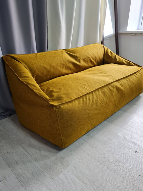 Диван бескаркасный 120х80х85 рогожка – купить онлайн на ROZETKA