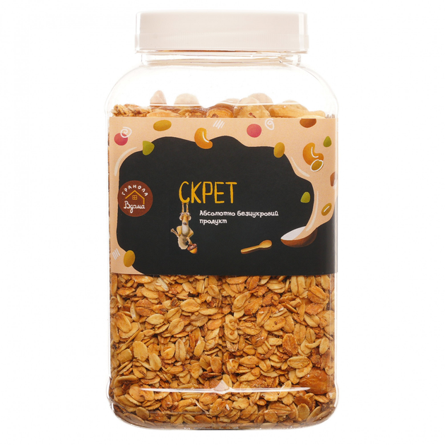 Гранола Granola Vdoma Скрет горіхова без цукру 500 г. от продавца: love ...