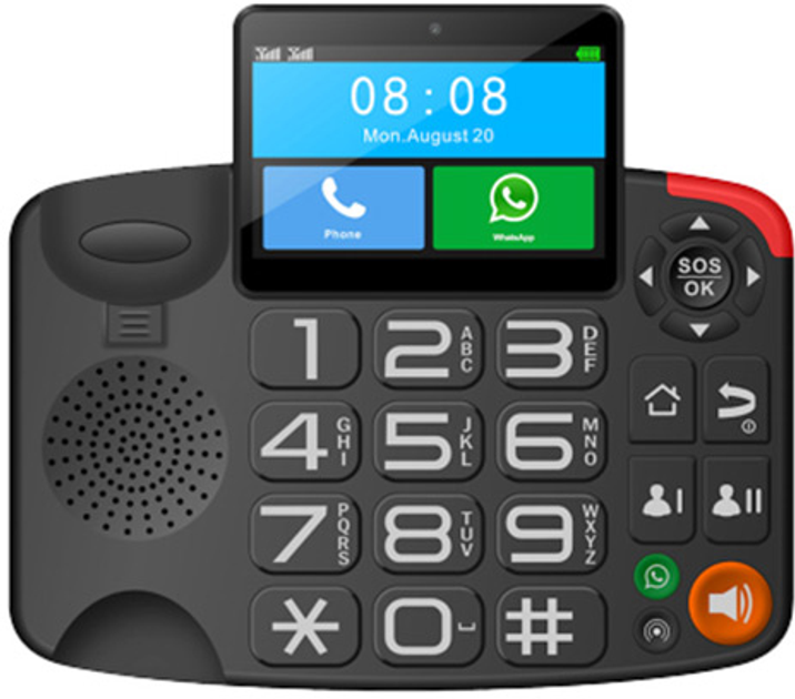 Мобильный телефон Maxcom Comfort MM42D 4G Black (5908235976570) – фото ...