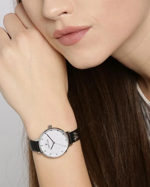 Жіночий годинник DANIEL KLEIN DK12184-1 Сріблястий з чорним Кварцовий механізм - зображення 6