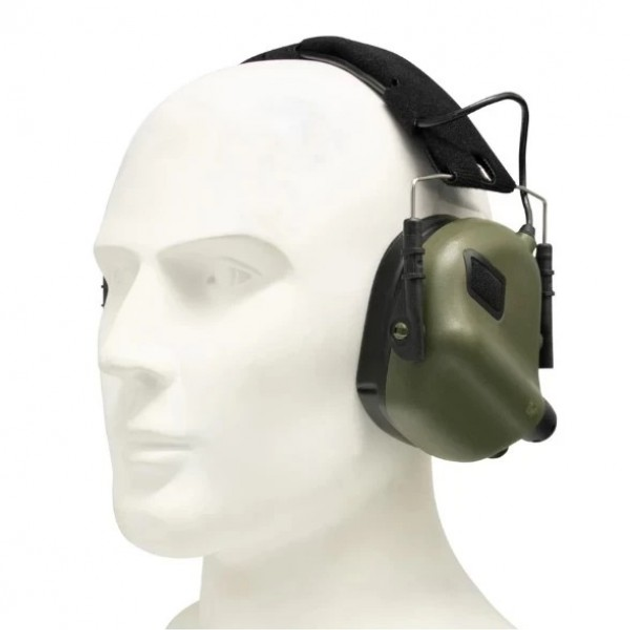 Активні навушники тактичні Earmor M31 mod3 Зелений IPX-5/NRR 22 дБ + 4 незалежні динаміки - зображення 2