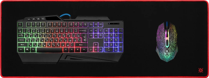 Podkładka pod mysz DEFENDER Ultra Black (4714033505611) - obraz 5