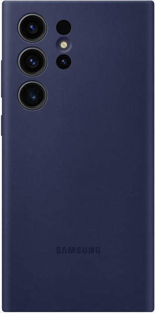 Панель Samsung Silicone Cover для Samsung Galaxy S23 Ultra Navy (EF ...