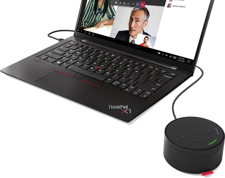 Портативна колонка Lenovo Go Wired 3W RGB Black (4XD1C82055) - зображення 3