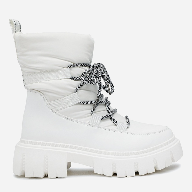 Жіночі зимові черевики високі Jenny Fairy HY211257 36 23.5 см Білі (5904862252223) - зображення 1