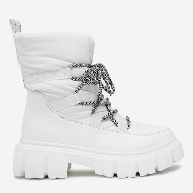 Жіночі зимові черевики високі Jenny Fairy HY211257 37 24 см Білі (5904862252292) - зображення 1