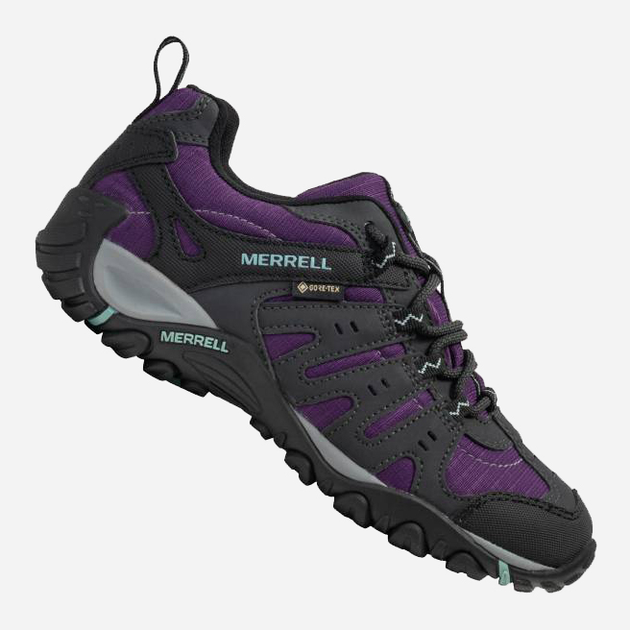 Жіночі черевики для трекінгу Merrell Wms Accentor Sport Gtx J98406 38.5 (8US) 25 см Чорний/Фіолетовий (886129704193) - зображення 7